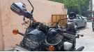 Fit For Royal Enfield Shotgun 650 Tinted Black Color Hand Guard Kit - SPAREZO
